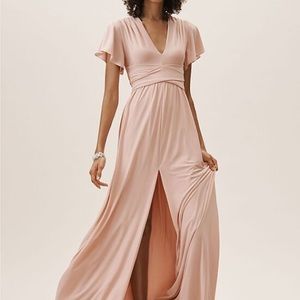 BHLDN Mendoza Dress in Blush, size 4